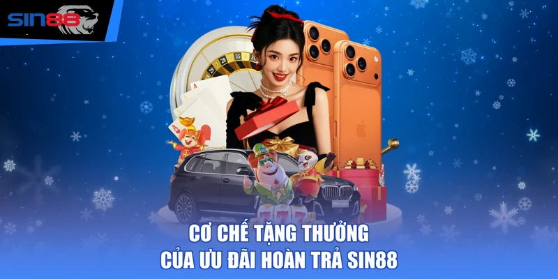 Cơ chế tặng thưởng của ưu đãi hoàn trả SIN88