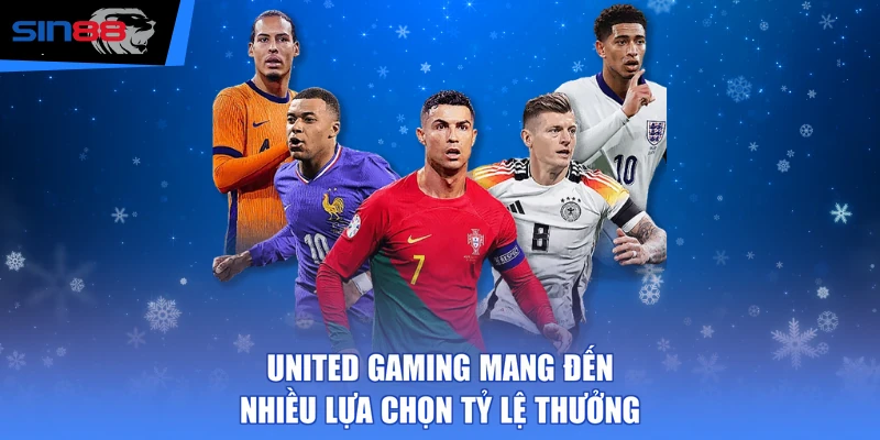 United Gaming mang đến nhiều lựa chọn tỷ lệ thưởng